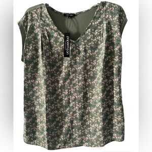 Papermoon Floral Blouse Size:XS MSRP $39
